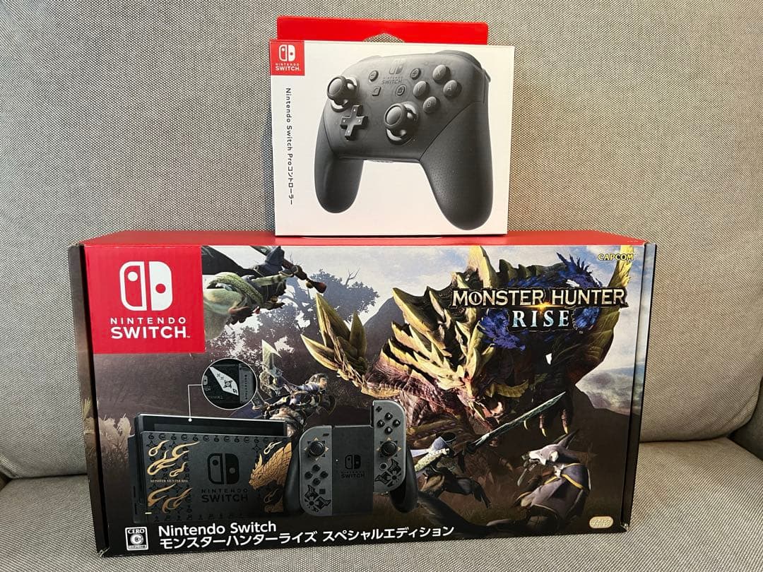 Nintendo Switch モンハンライズ スペシャルエディション プロコン