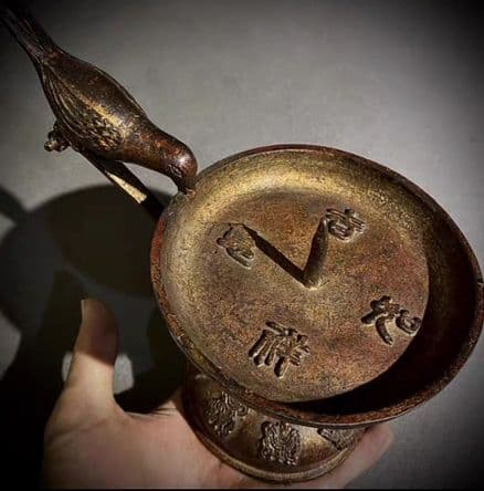 銅器 仏教 燭台 古美術 コレクション品 銅製 工芸品 彫刻装飾品置物