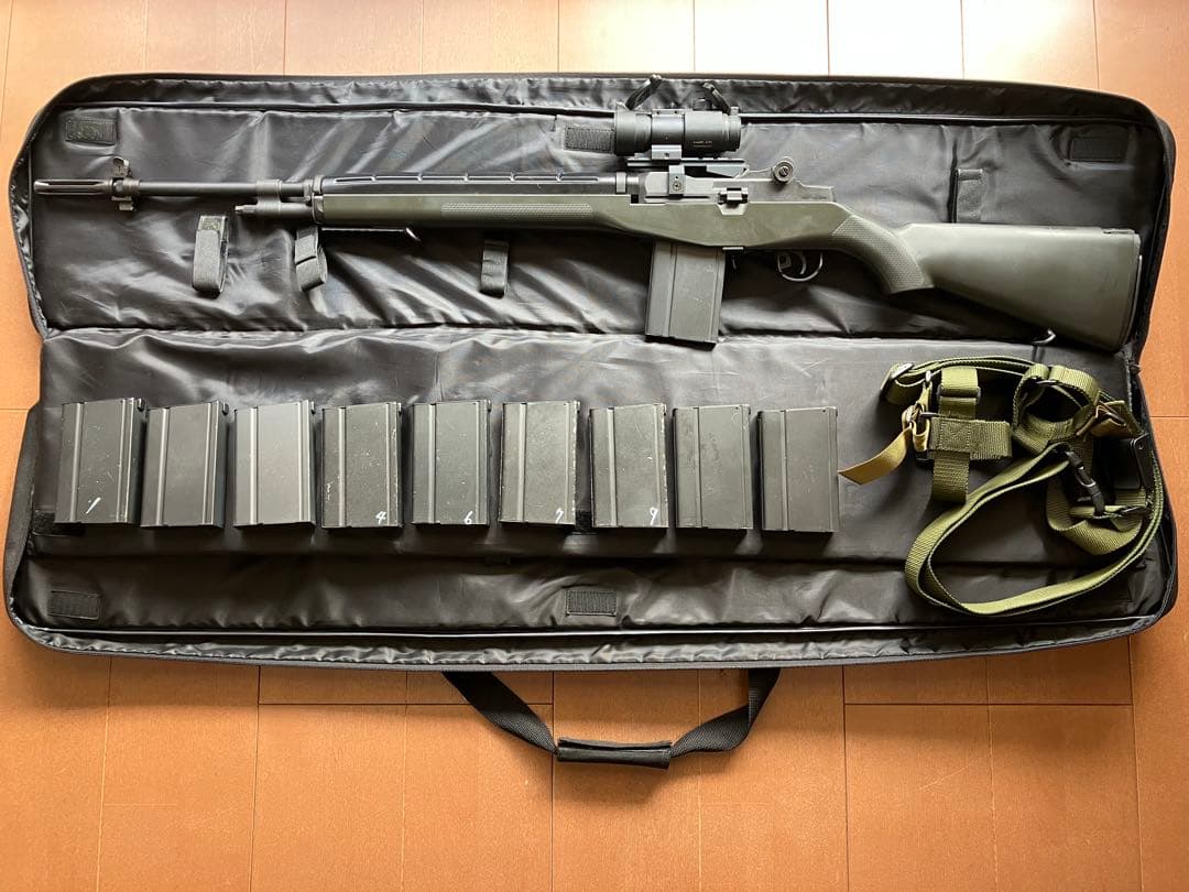 東京マルイ　U.S.ライフル M14ファイバータイプO.D.ストックver.