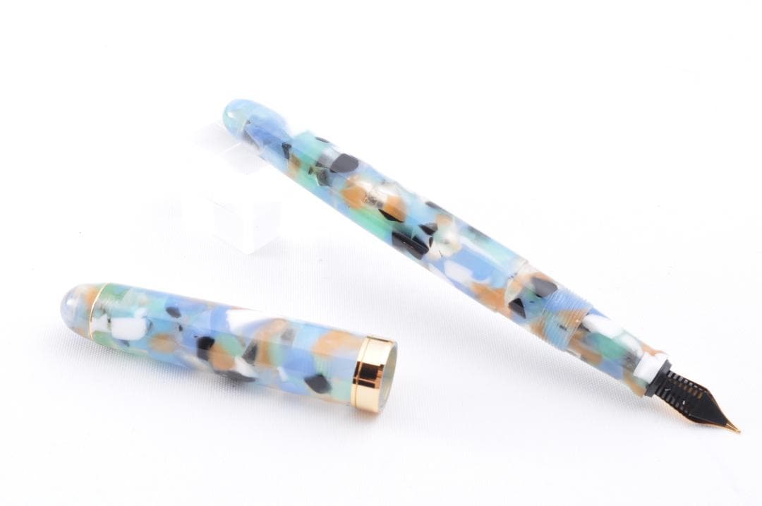 新品 大西製作所 ハンドメイド 万年筆 手作り 【サマークリーク】