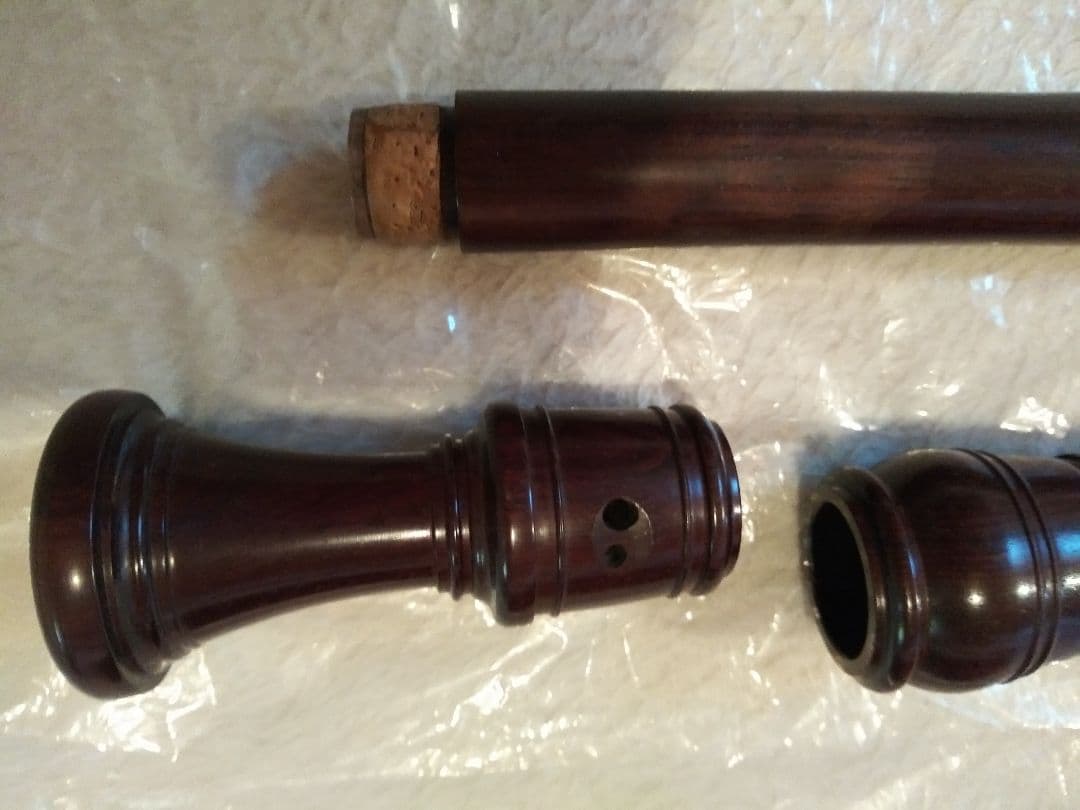 タケヤマ・アルトリコーダー(TA442R)ローズウッド、ケース付き