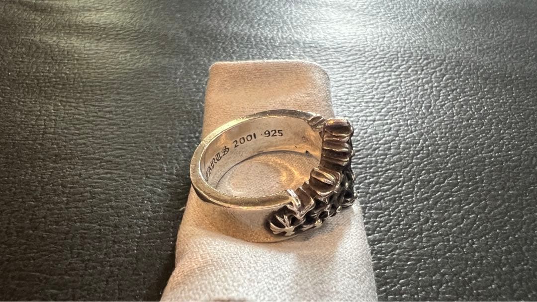 【正規限定】CHROME HEARTS Cemetery Points Ring
