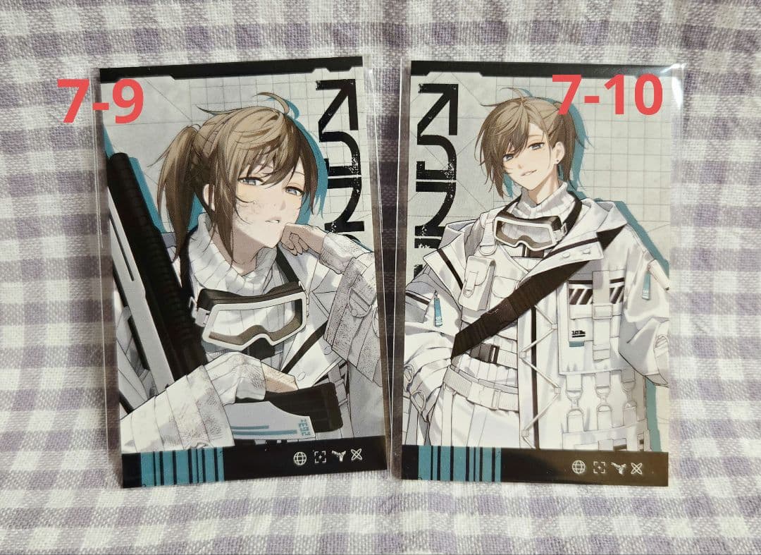 にじさんじ ポストカード カード チェキ ステッカー