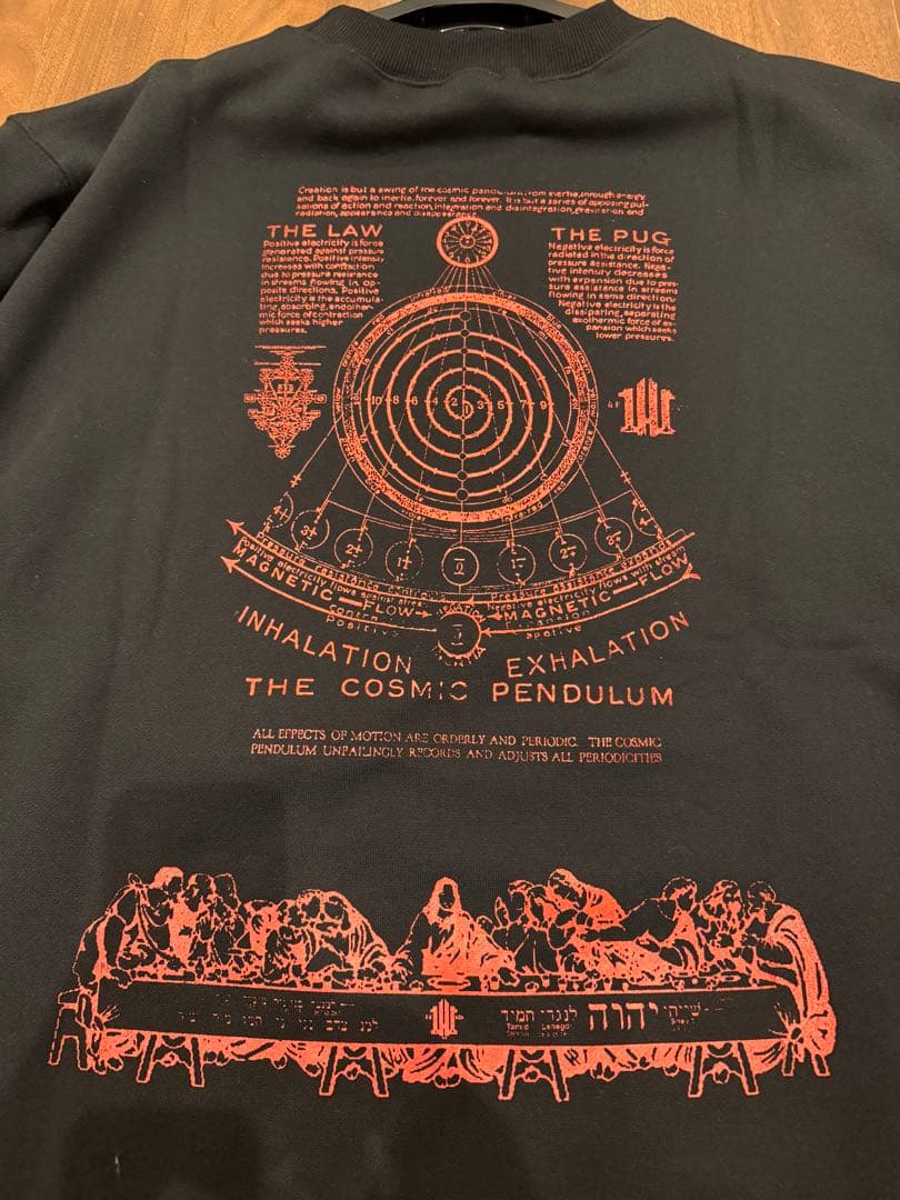 AK1H1 宇宙デザイン スウェットトレーナー