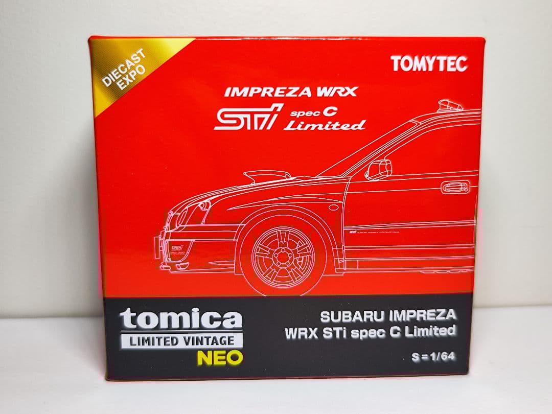 トミカリミテッドヴィンテージ スバル インプレッサ WRX STI 海外限定