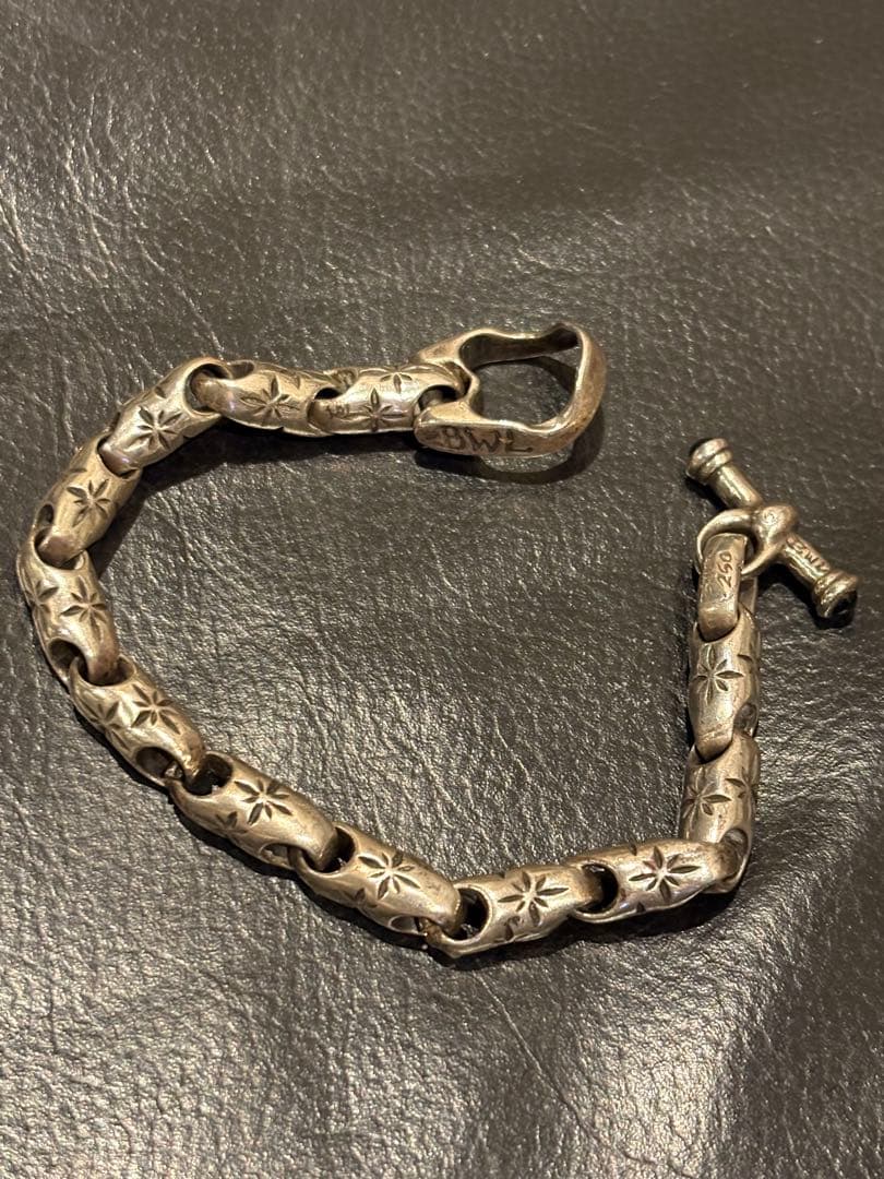 BWL ビルウォールレザー スターリンク ブレスレット シルバー925