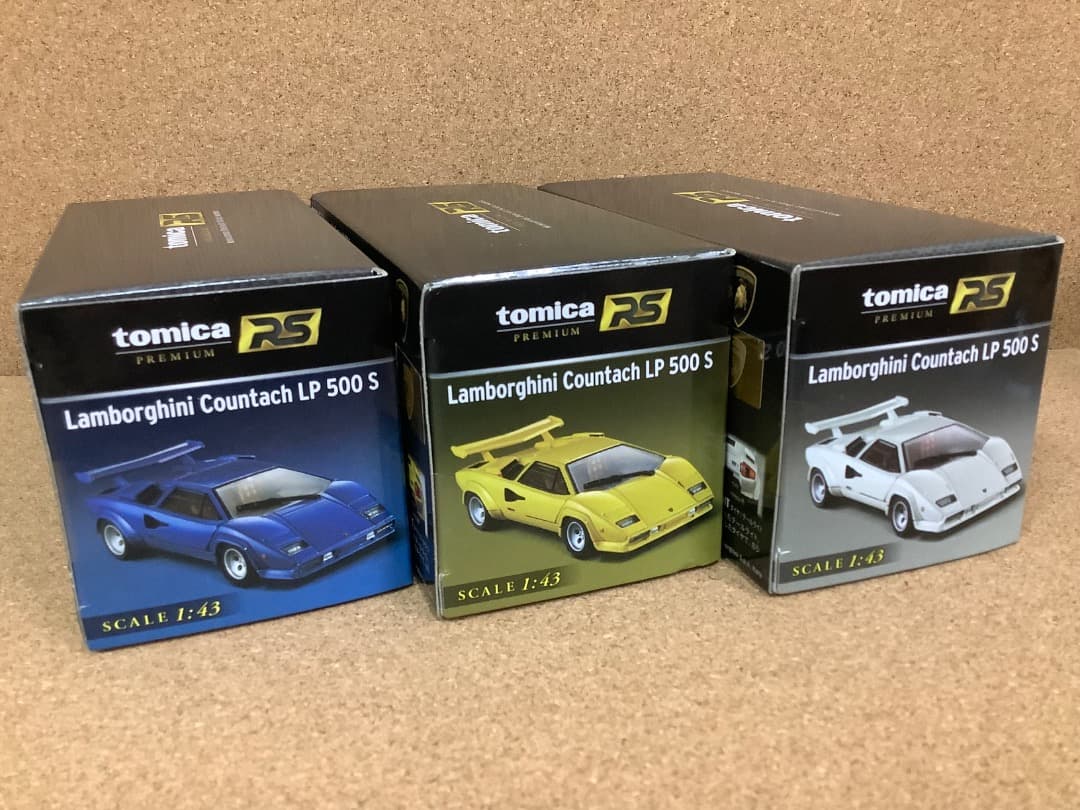 トミカプレミアム RSランボルギーニ カウンタックLP500S ミウラP400S