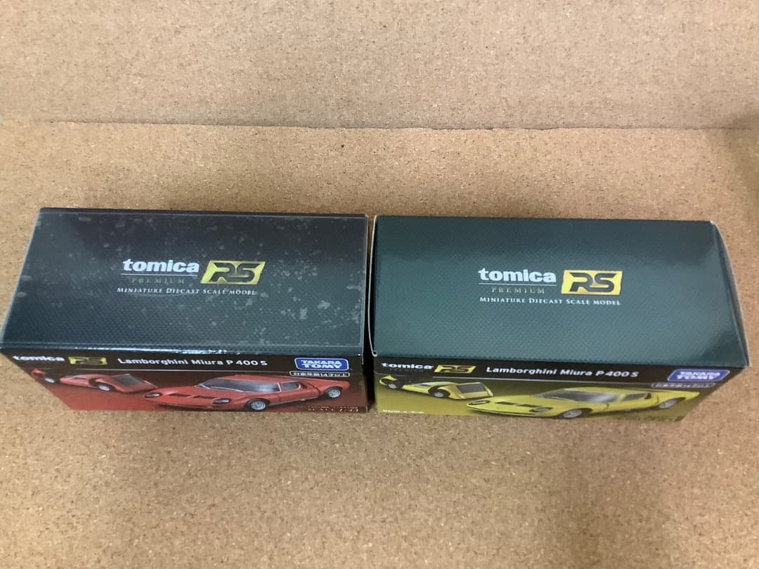トミカプレミアム RSランボルギーニ カウンタックLP500S ミウラP400S