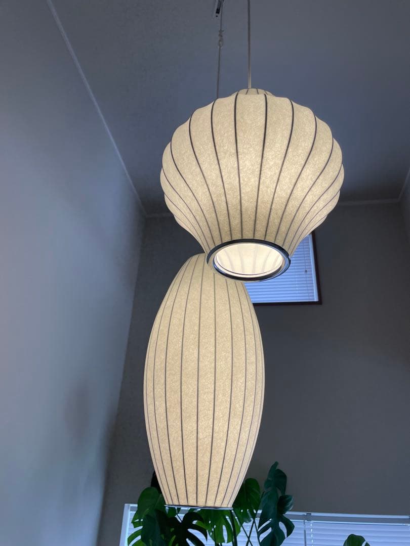 ジョージ・ネルソン バブルランプ ペンダントライト 天井照明　シガー　ライト