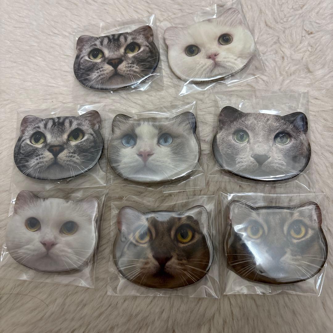 【猫カフェMOCHA 】モカにゃんず 缶バッジ イオンモール羽生店