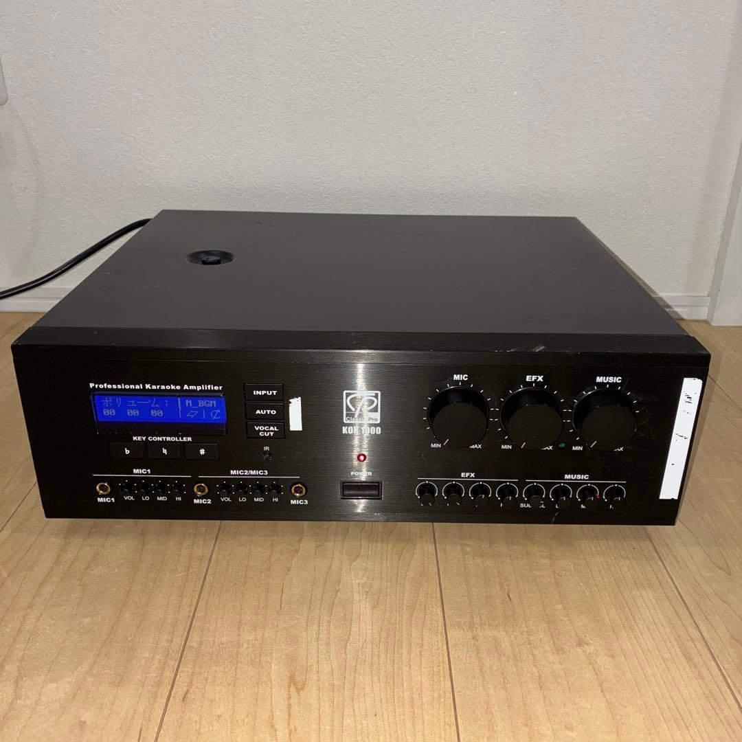 希少 CLASSIC PRO クラシックプロKOK1000 カラオケアンプ