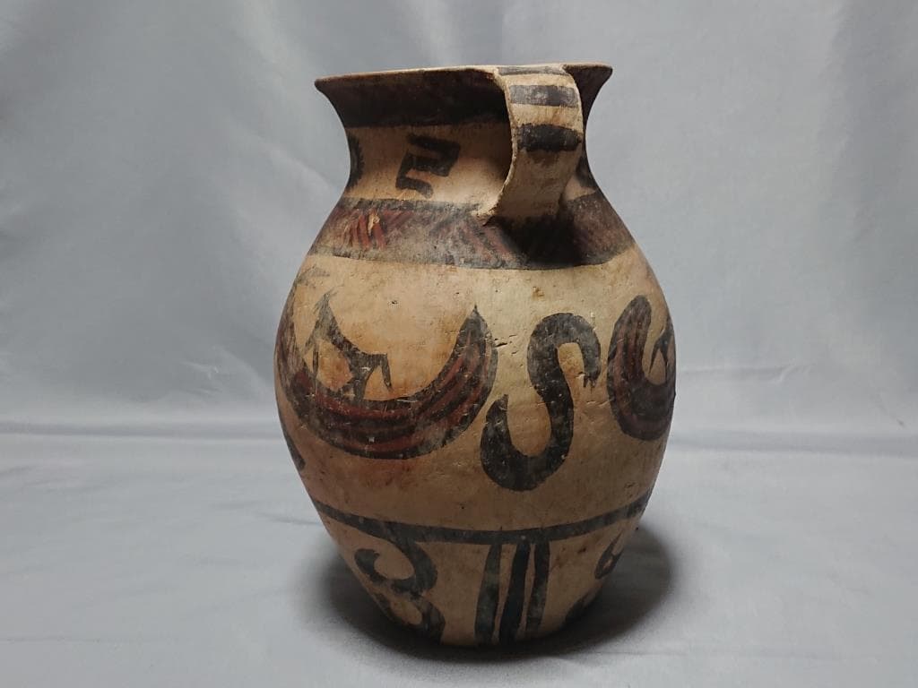 126　コレクター収集品　　インダス文明16～17世紀　彩紋土器