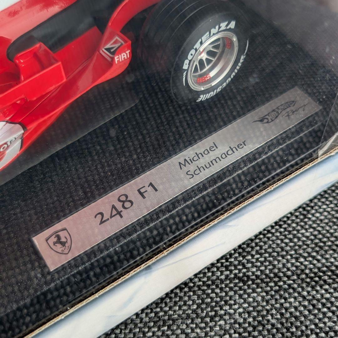1/18 マテル ホットウィール フェラーリ248 F1　シューマッハ 2006