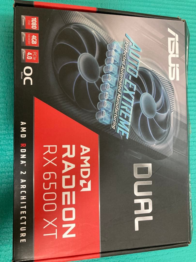 ASUS Radeon RX 6500 XT OC デュアルファン