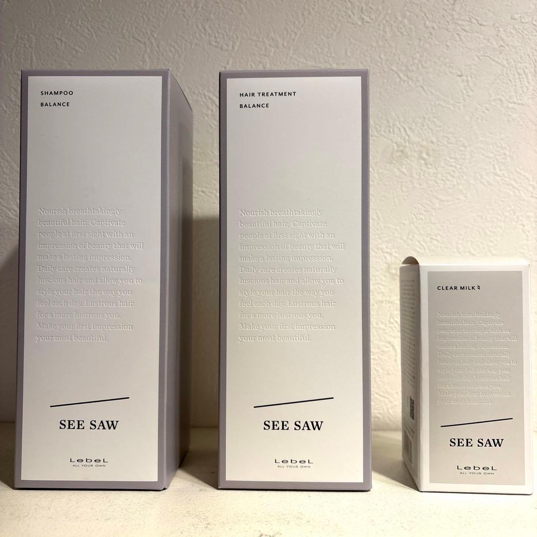 ルベルシーソー シャンプー＆トリートメント 500ml