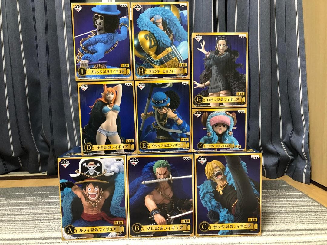 ワンピース　フィギュア　一番くじ　20th anniversary 20周年