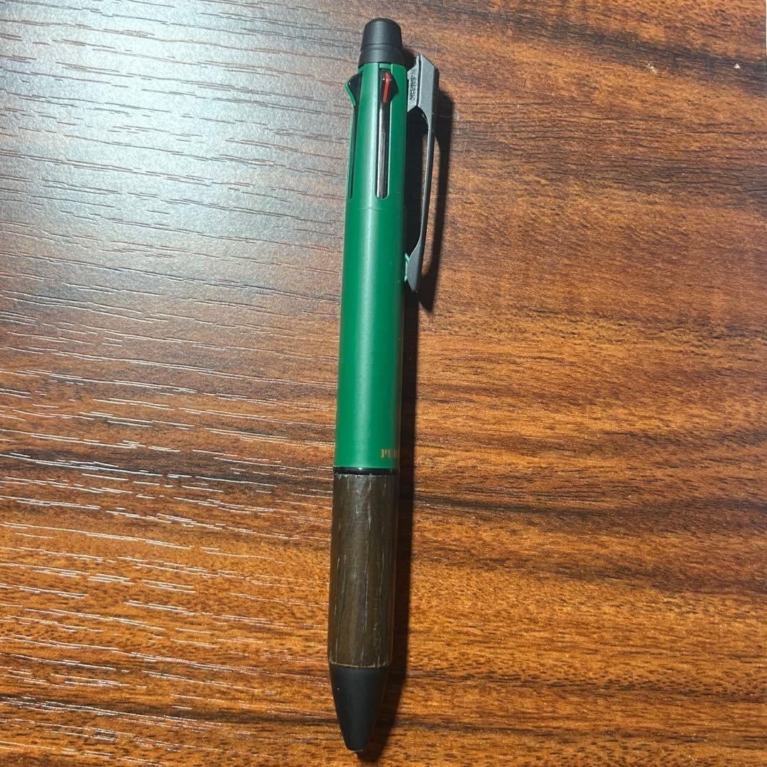 ユニ uni ピュアモルト ジェットストリーム 4&1 0.5 限定 緑