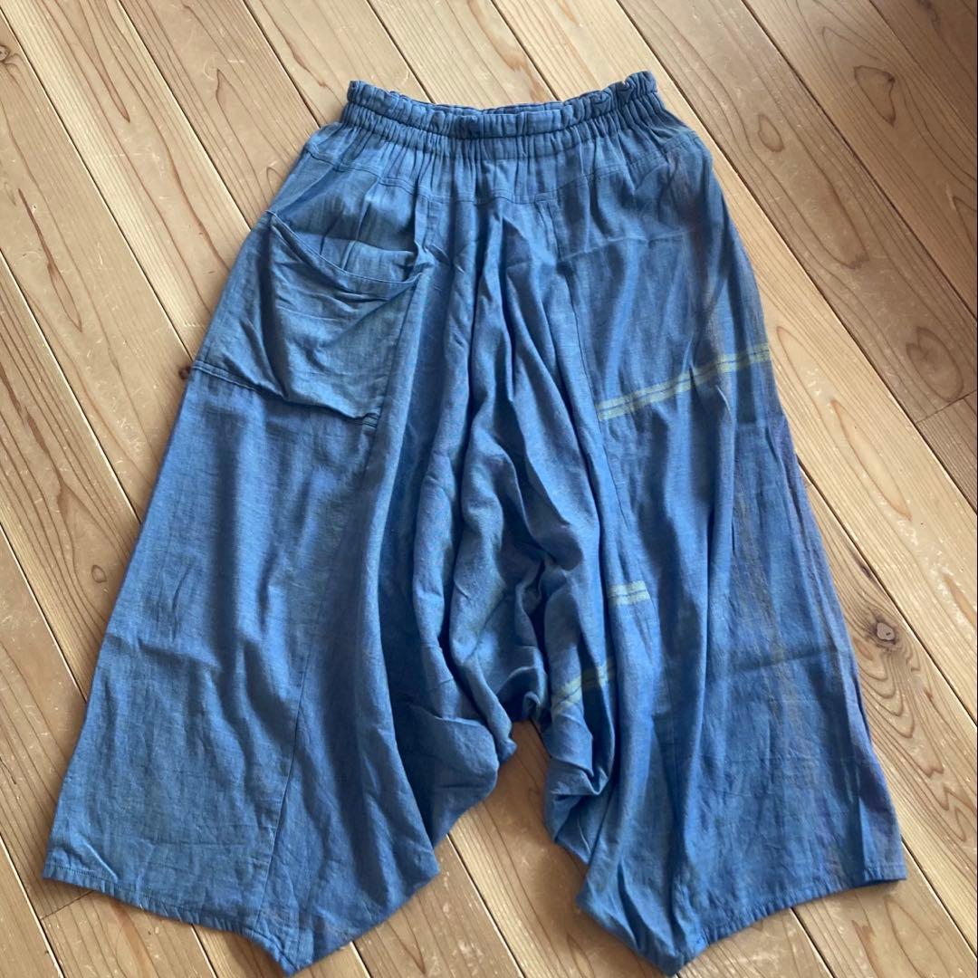 タマキニイメ tamaki niimeコットンタルンパンツ ロング　サイズ2