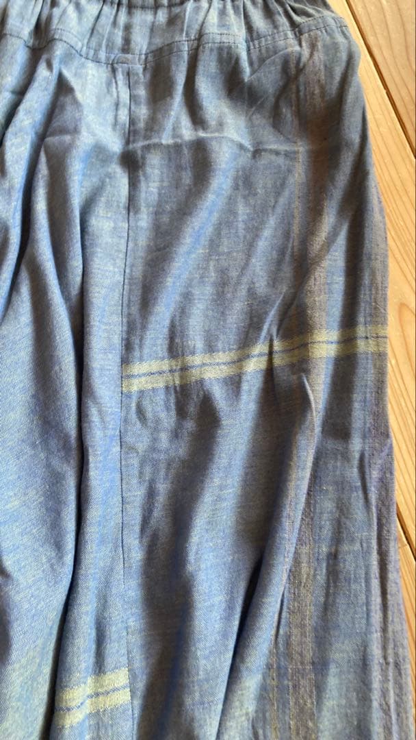 タマキニイメ tamaki niimeコットンタルンパンツ ロング　サイズ2