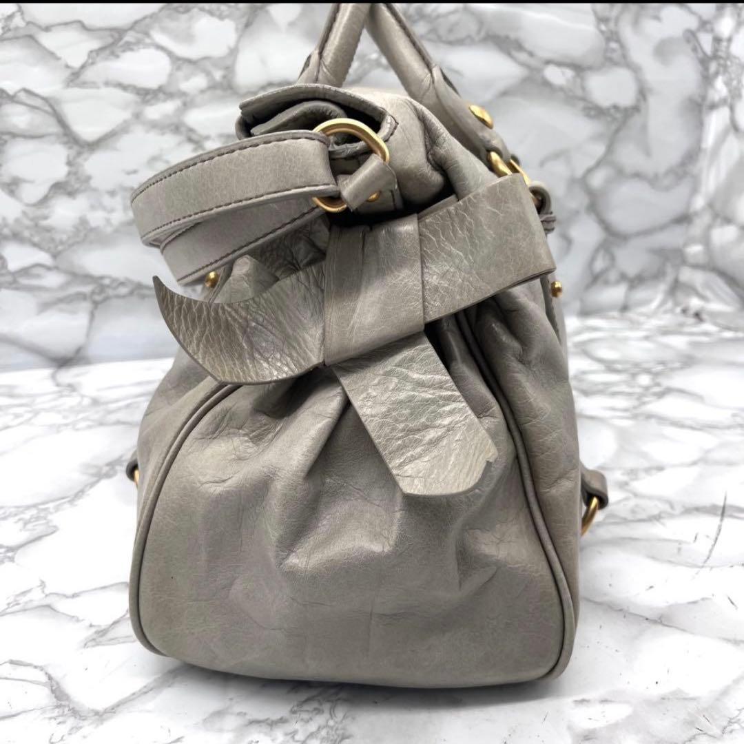 miu miu ✨ vitello lux Bag Mughetto