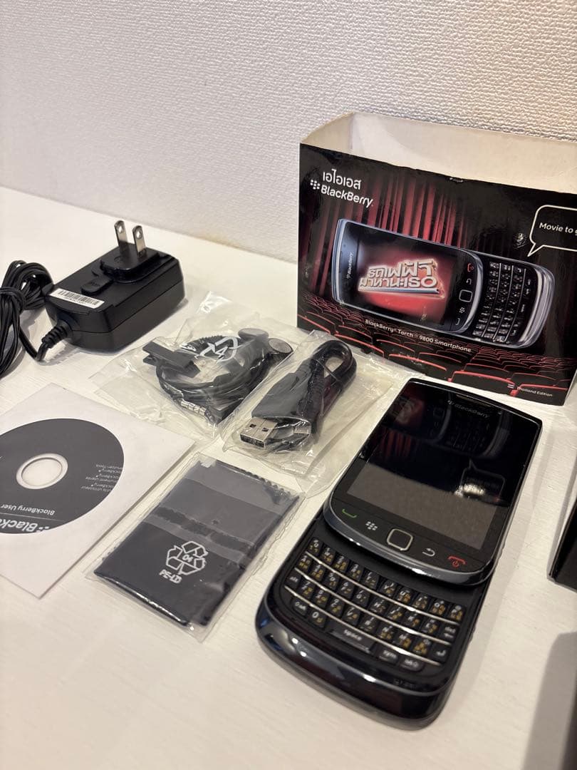 BlackBerry Touch9800TMsmartphone本体 付属品付き