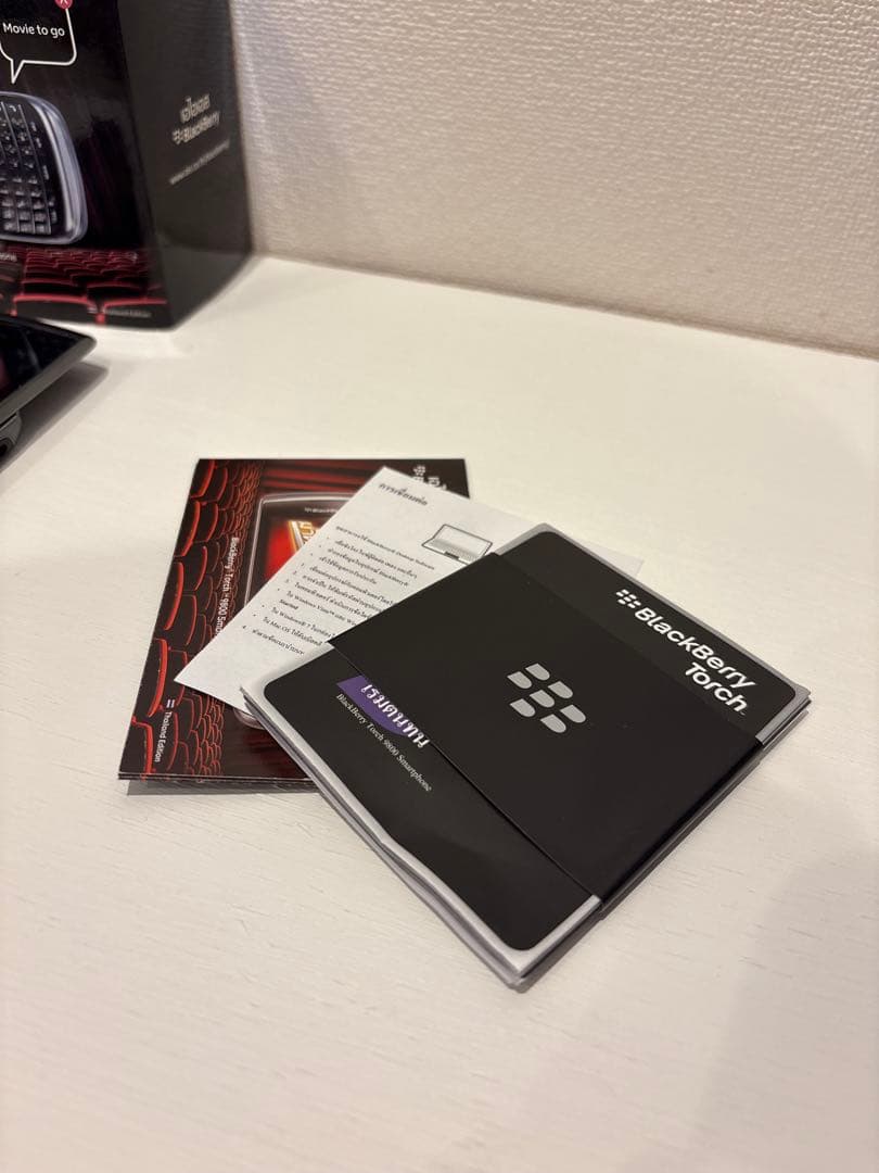 BlackBerry Touch9800TMsmartphone本体 付属品付き
