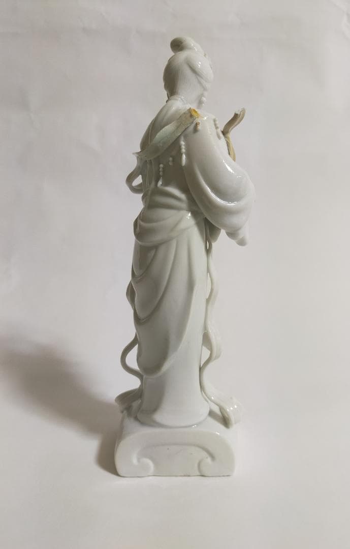 中国徳化窯白磁天女