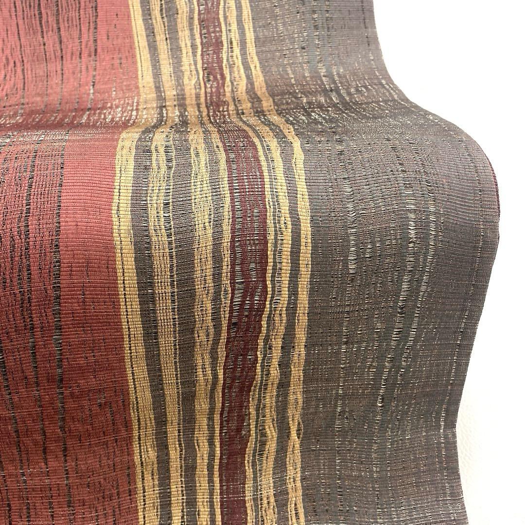 専用帯5106 ●小森草木染工房 小森久 草木染 本場筑前博多織 両面全通 袋帯