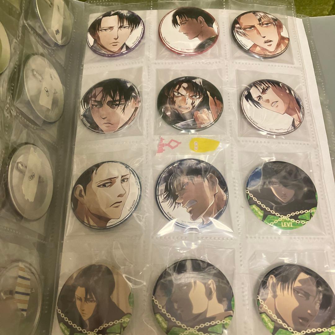 リヴァイ　缶バッジ　まとめ2