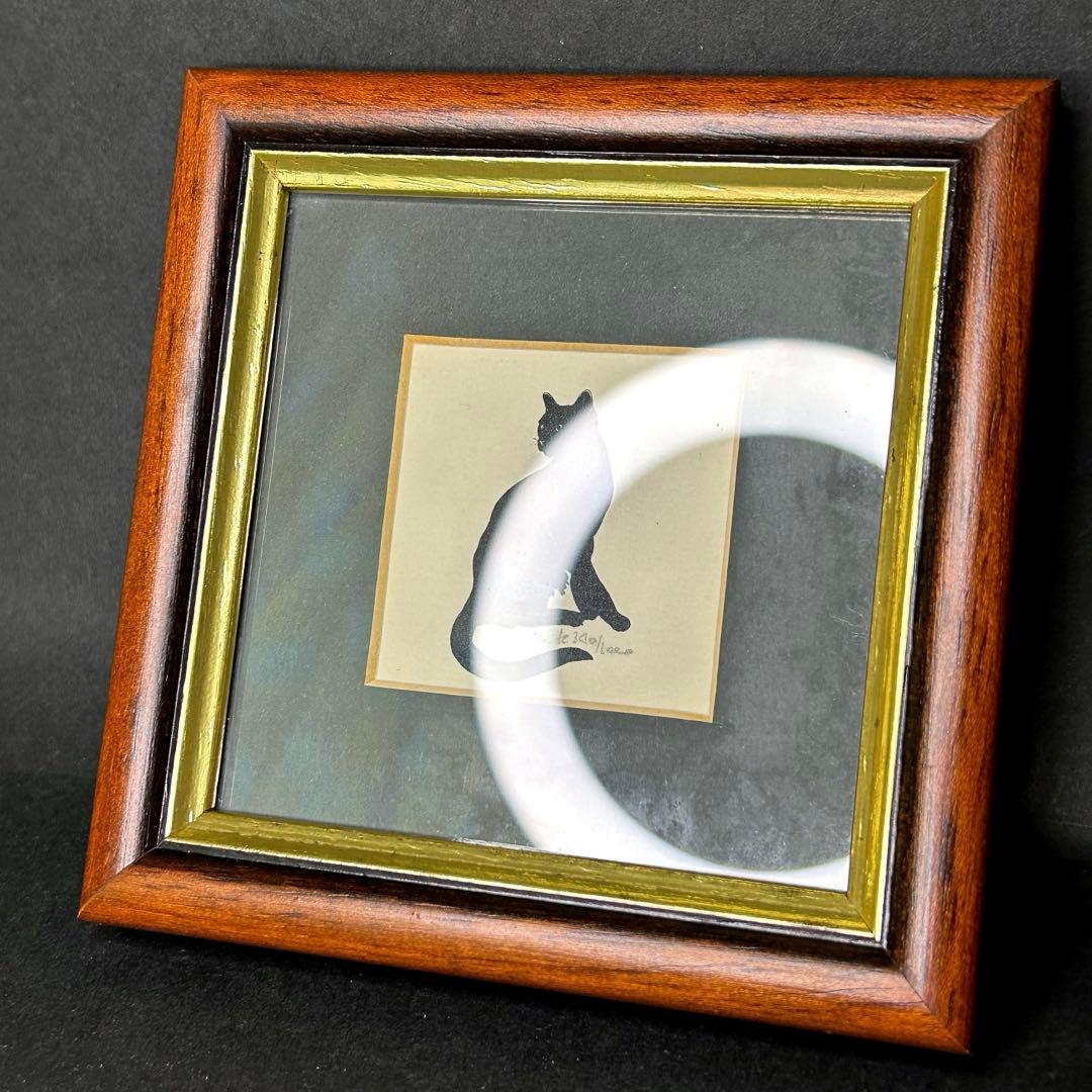 Andrew Cowley ￼版画　猫限定版　シルエット画　猫6点セット