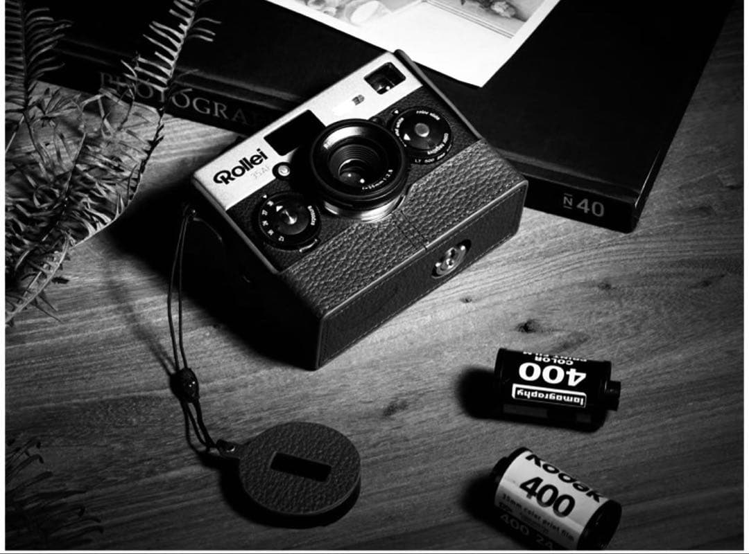 新品 本革カメラケース Rollei35AF用