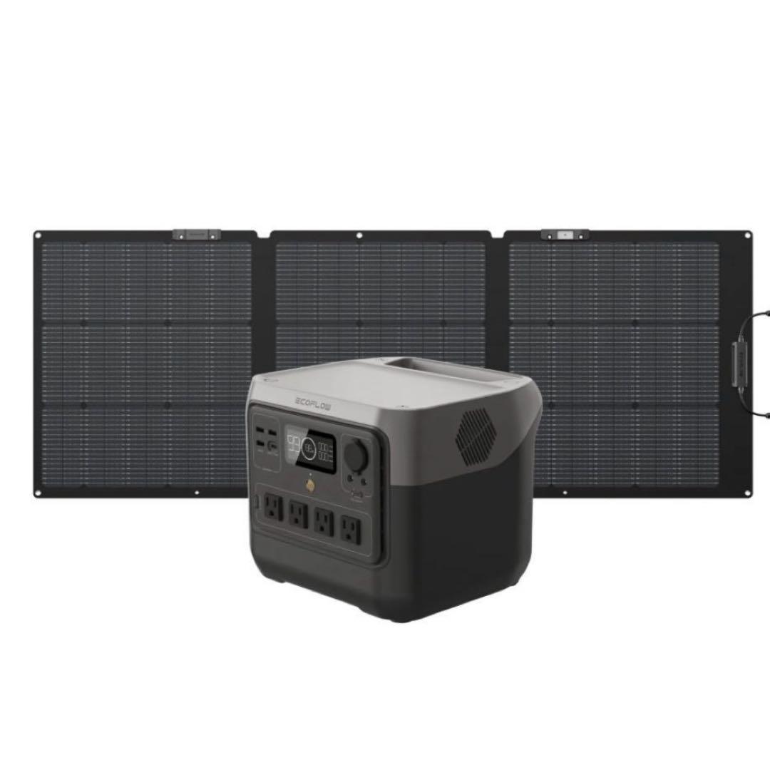 EcoFlow  2 Pro 768Wh ソーラパネル160W セット