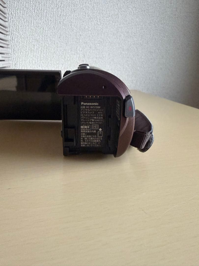 【純正バッテリー2個]Panasonicビデオカメラ HC-W570M フルHD