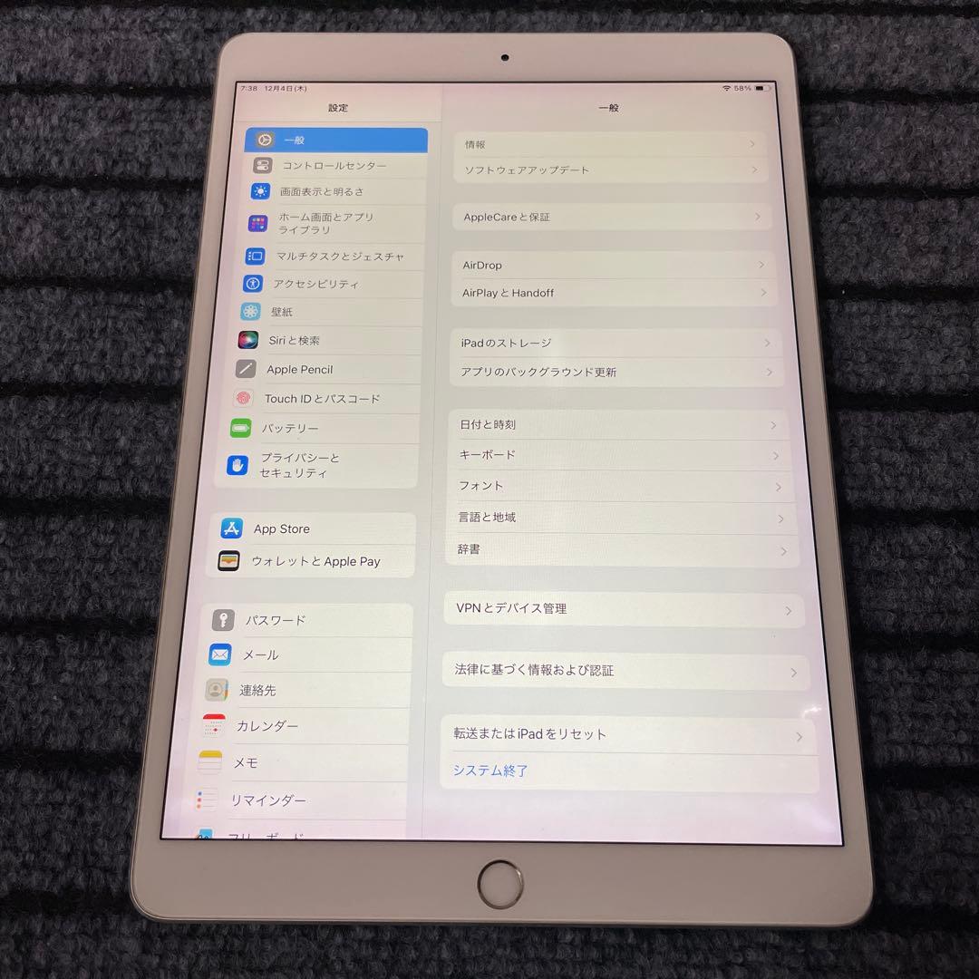 117【早い者勝ち】 iPad Pro 10.5 256GB Wi-Fi