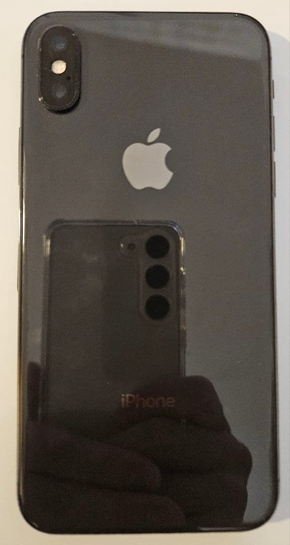 Apple iPhone X スペースグレー 本体