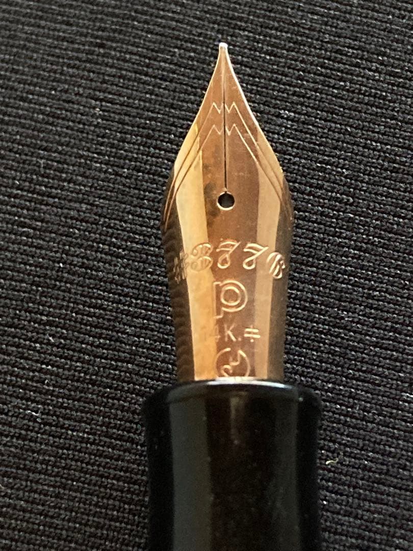 PLATINUM #3776センチュリー　#１日ブラックインブラック14K