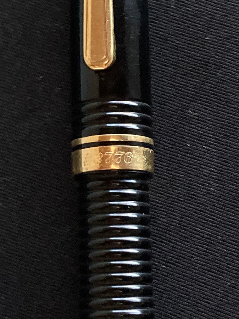 PLATINUM #3776センチュリー　#１日ブラックインブラック14K