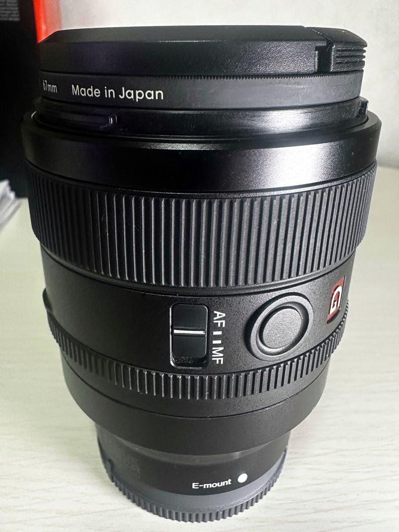 美品　SONY FE50mm f1.4 GM 保護フィルター付き