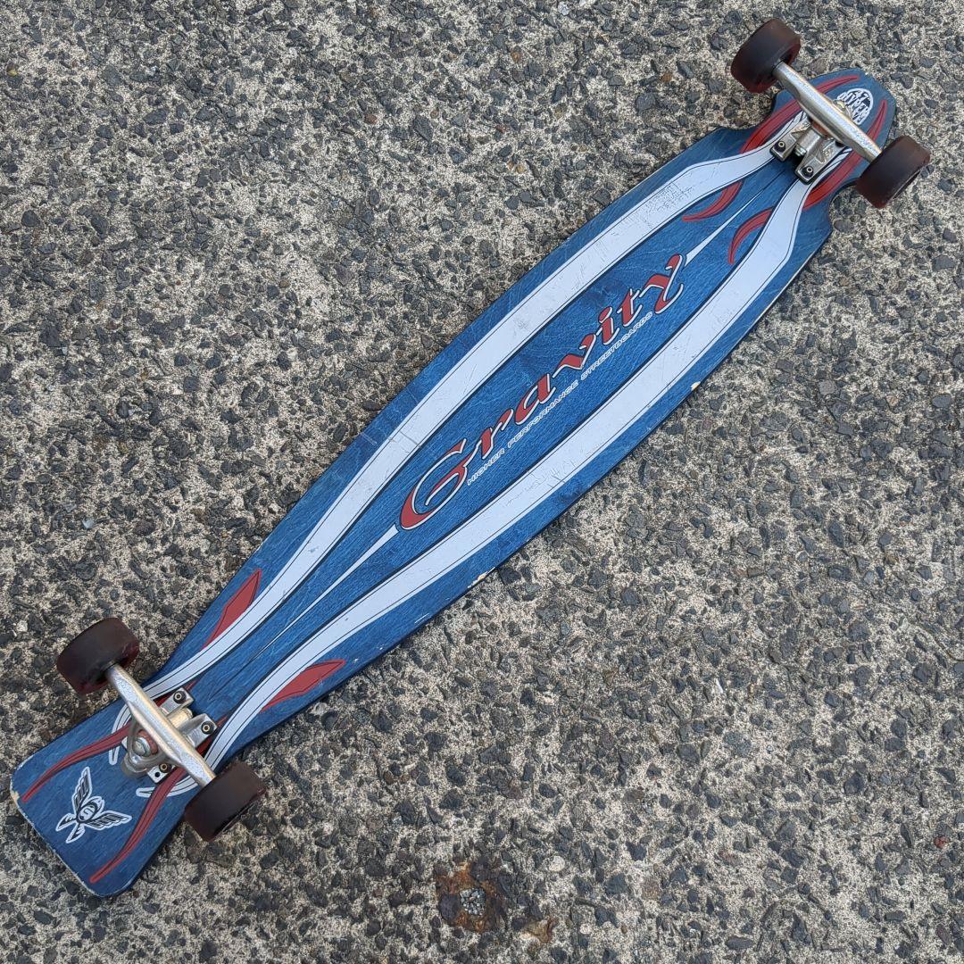 GRAVITY　ダウンヒル　ロングスケートボード　47インチ　ランダルトラック
