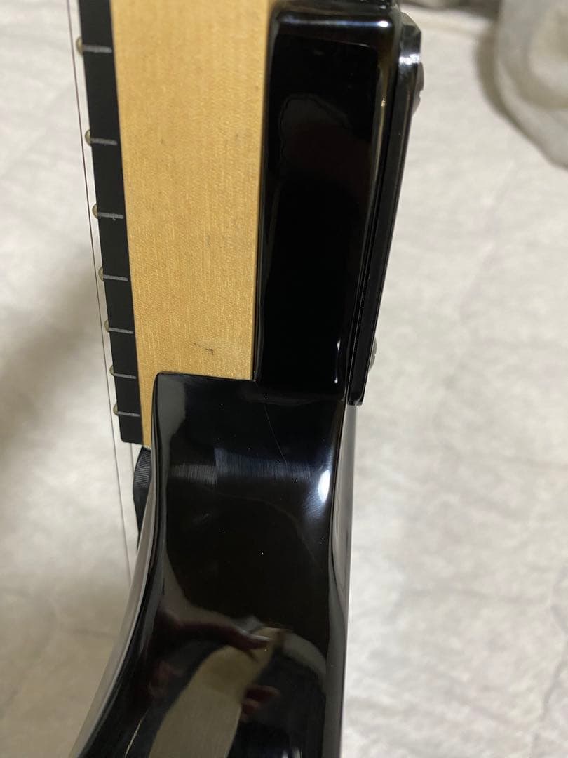 ◆6st Headless Guitar See Thru Black