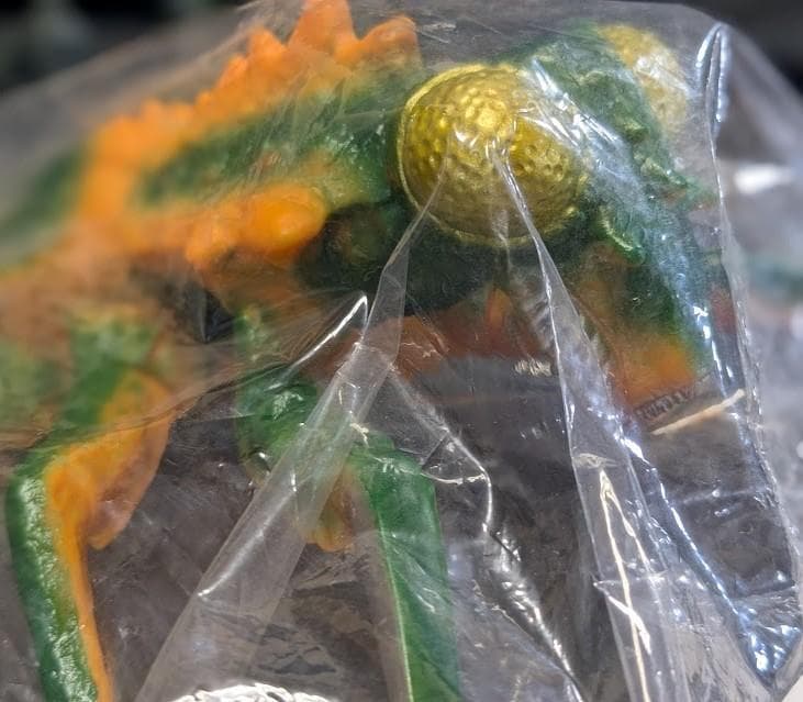 ミニラ（ブルマァク復刻）＆未開封カマキラス（マルサン）ソフビ２体セット＋１