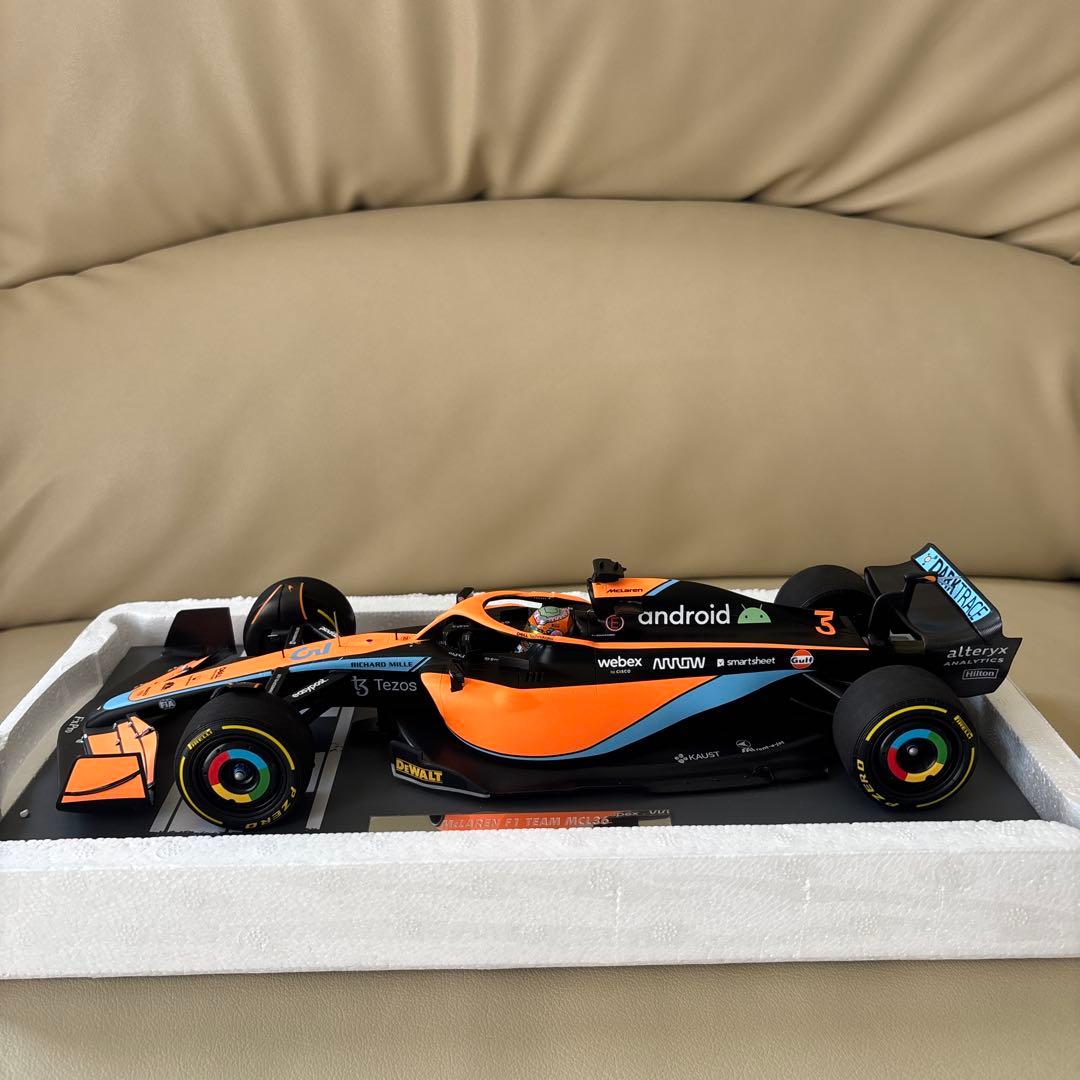 1/18 ミニチャンプス マクラーレンMCL36 D.リカルド