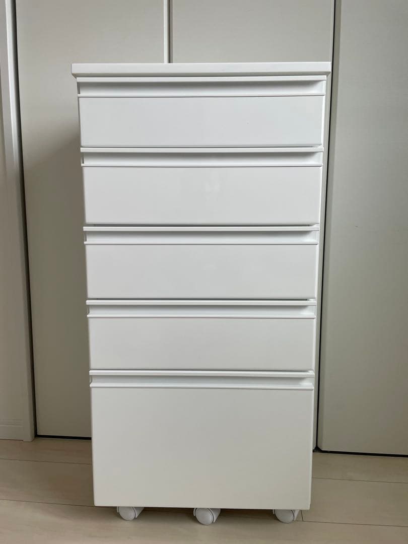 キャスター付　チェスト　木製