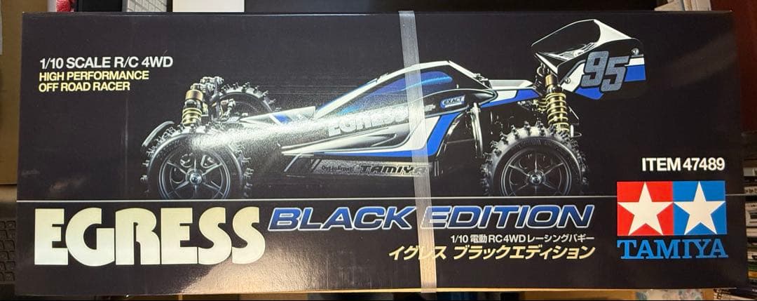 【送料込！値下】TAMIYA EGRESS BLACK EDITION 1/10