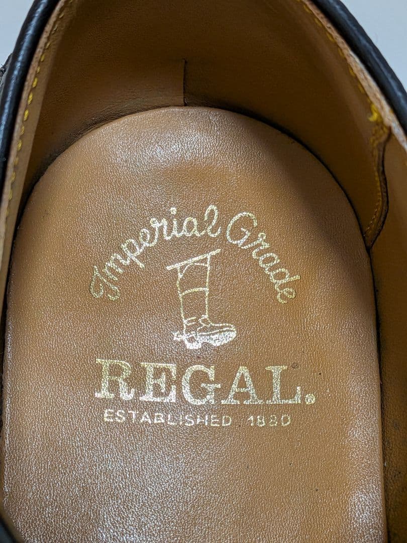 REGAL 26.5 インペリアルグレード ウィングチップ 2235 ブラック