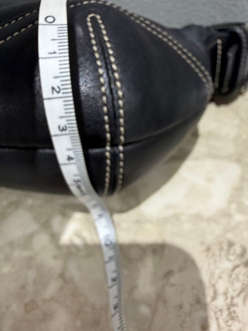 【美品】COACH ショルダーバッグ ワンショルダー レザー ブラック