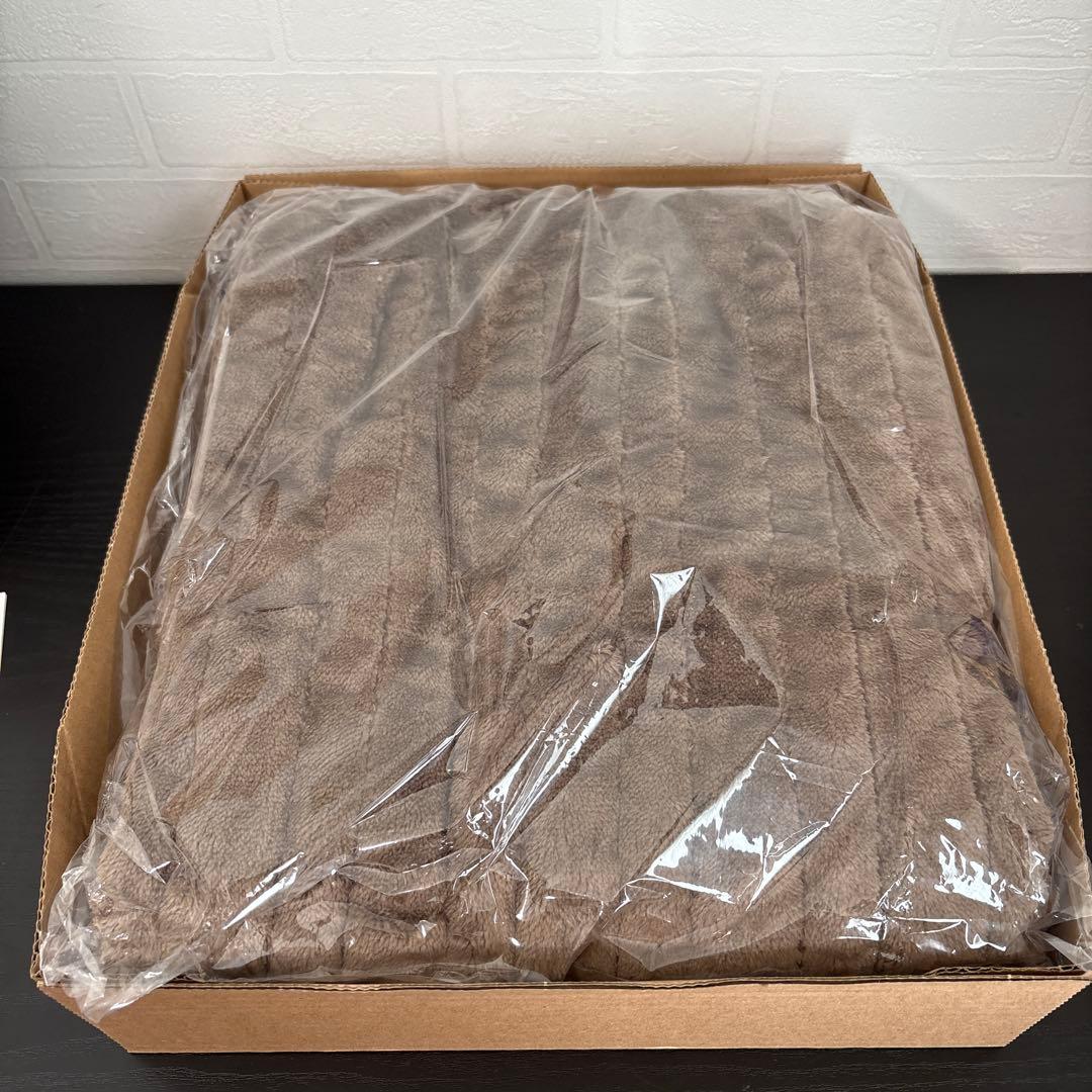 未使用☆パナソニック 電気ひざかけ DC-H5-T ブラウン 電気毛布