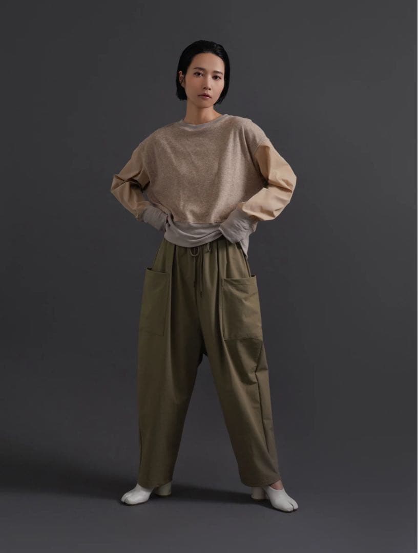 値下げしました【新品タグ付き】CYAN Tokyo サルエルパンツ