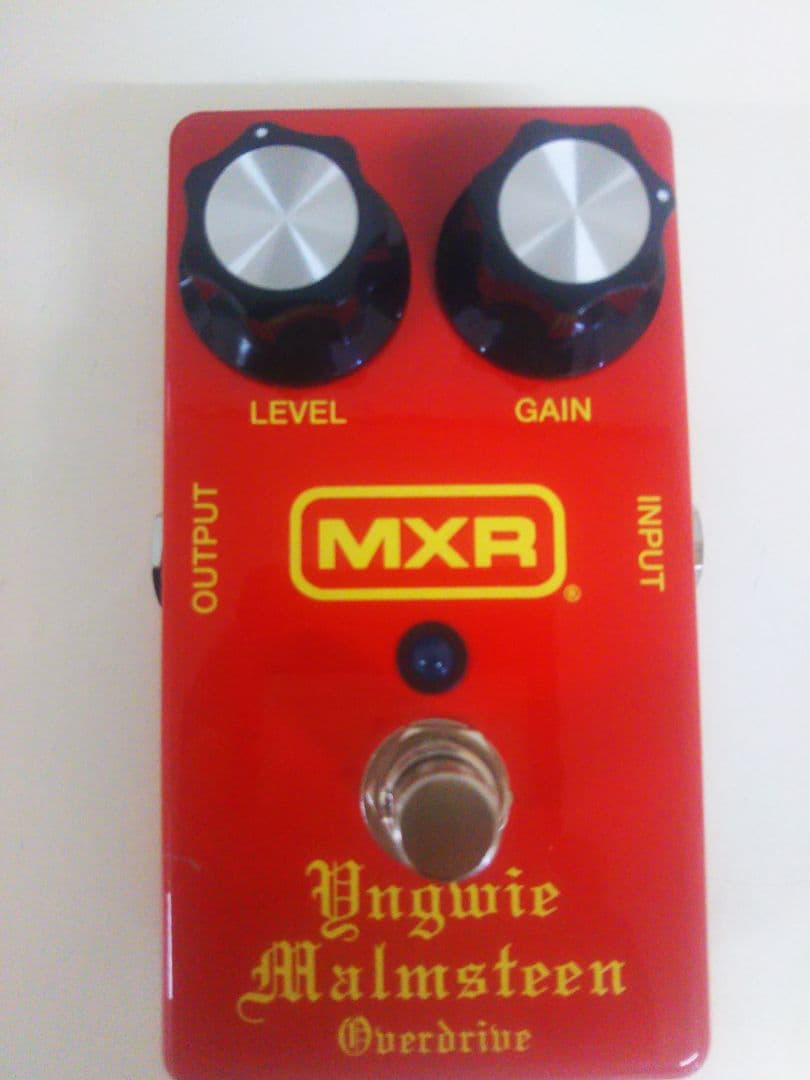 ギター MXR YJM308 Yngwie Malmsteen OVERDRIVE