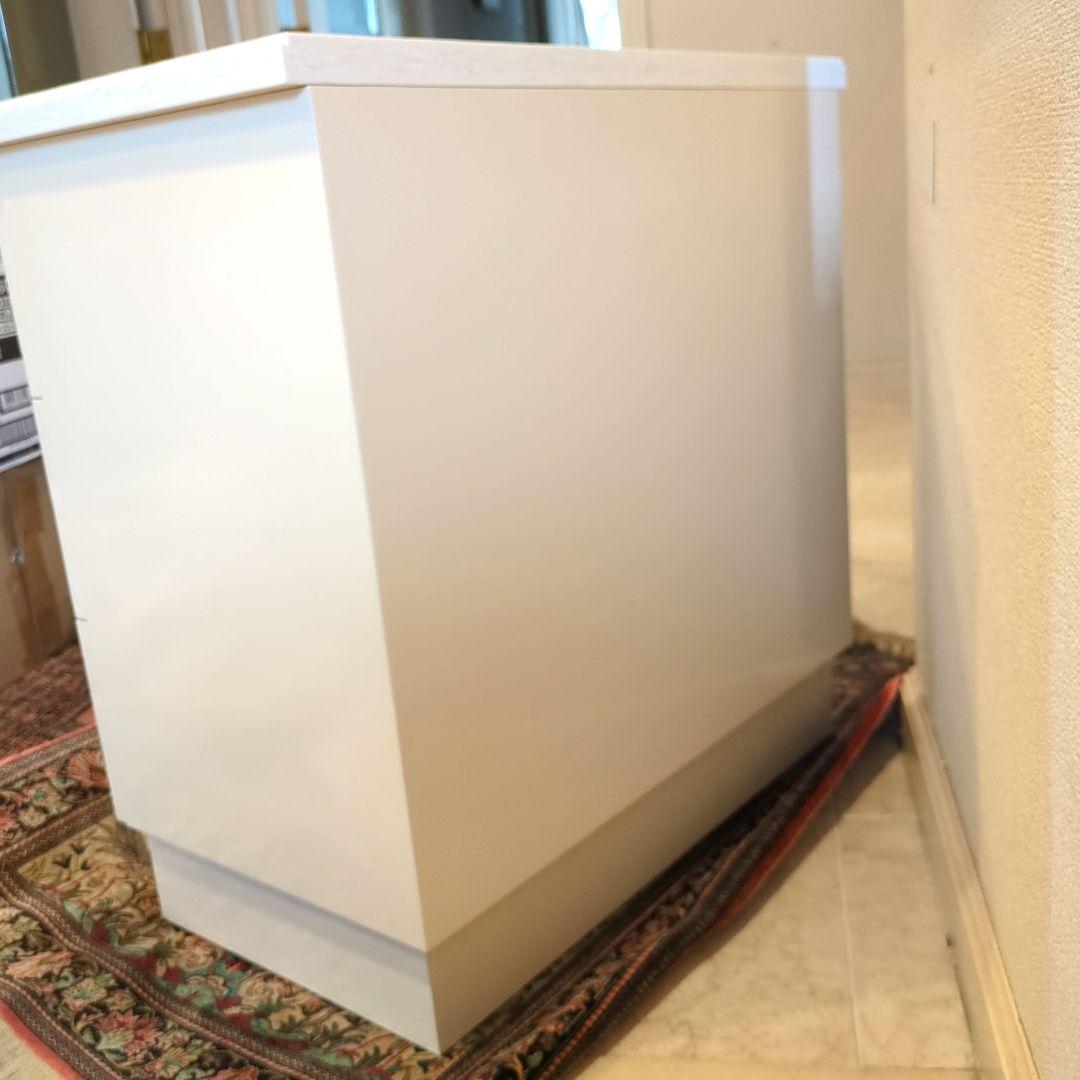 キャビネット　サイドボード　サイドテーブル　白　ホワイト　サイドキャビネット